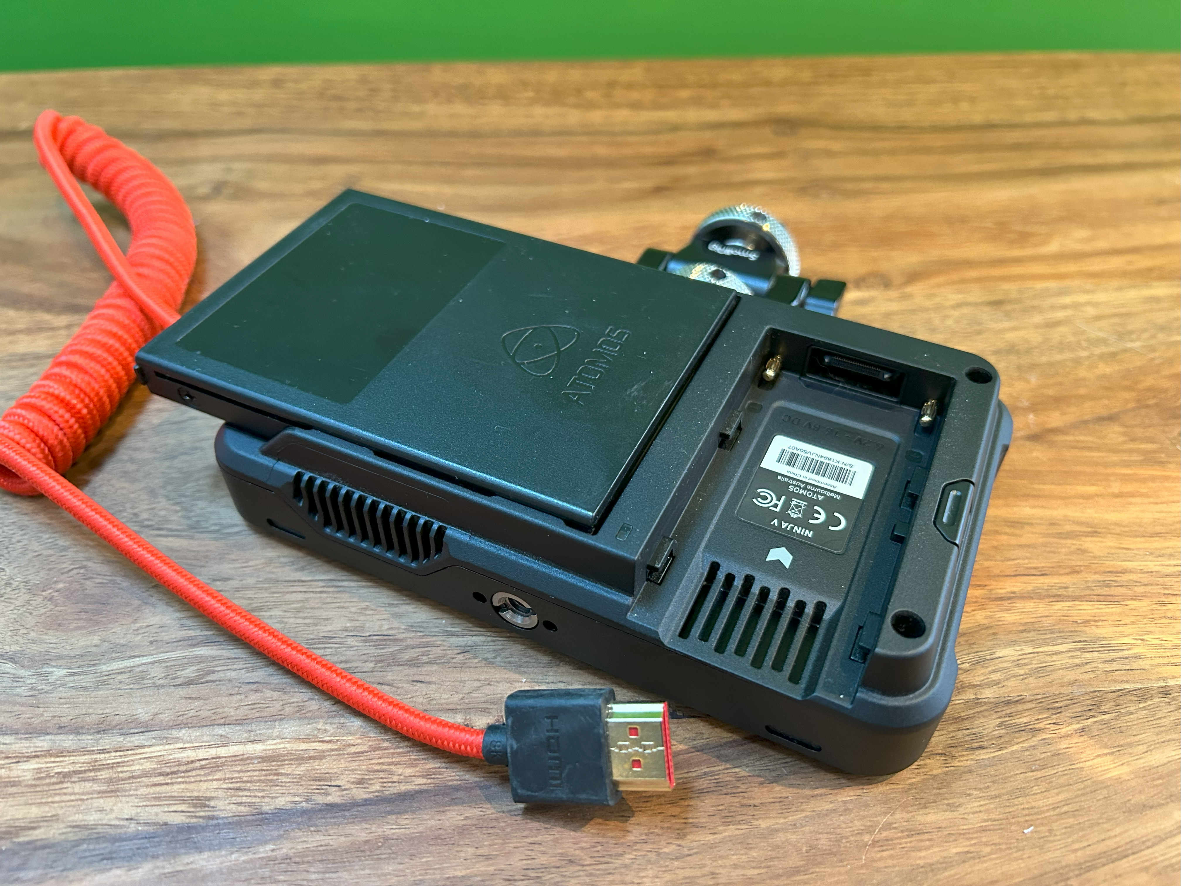 Atomos Ninja V without battery but with SSD